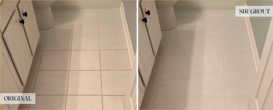 Bathroom Restored by Our Professional Tile and Grout Cleaners in Hilton Head Island, SC